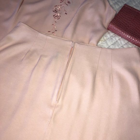 Vintage Stephen Peters Summer Suit Pink Sz 14 - Picture 8 of 16